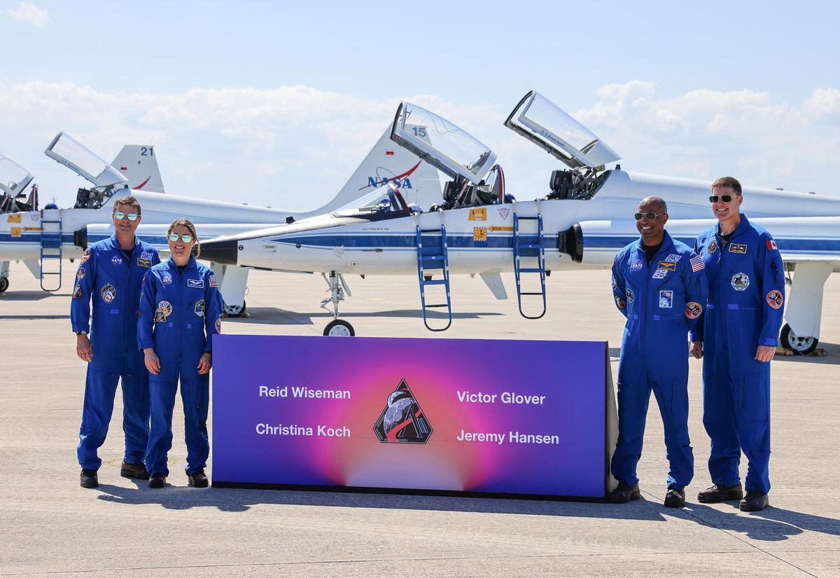 Astronautas de Artemis 2.
