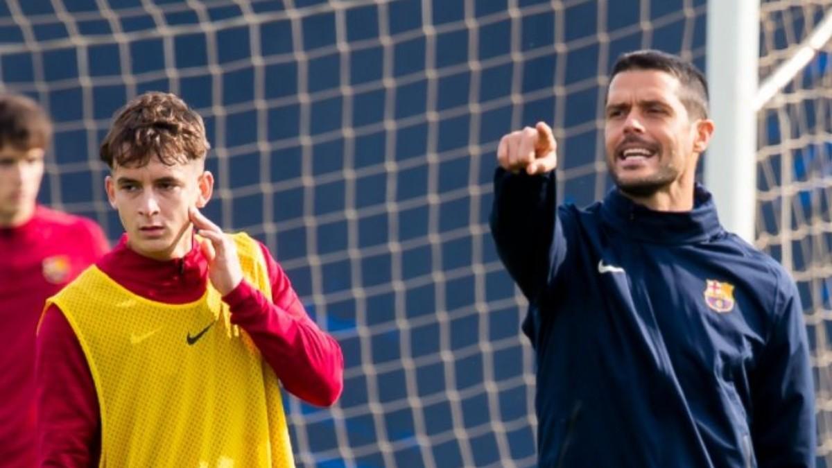 Óscar López dirigió a Marc Casadó durante tres temporadas