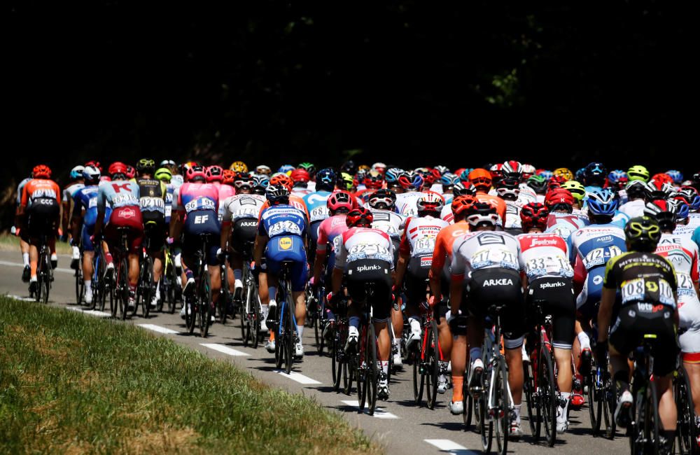 Tour de Francia: La quinta etapa, en imágenes.