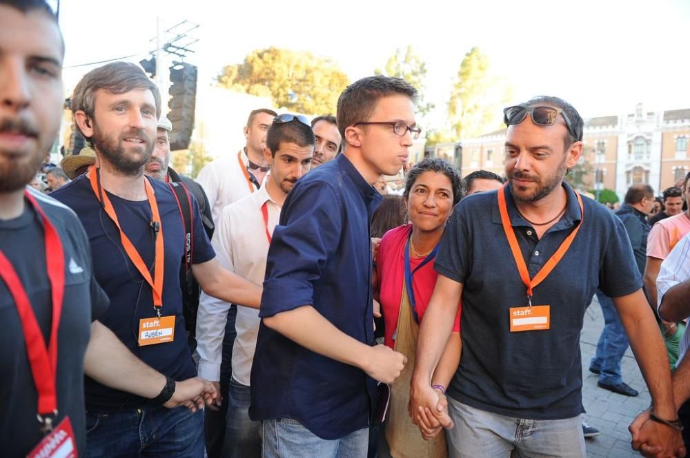 Mitin de Íñigo Errejón en Murcia