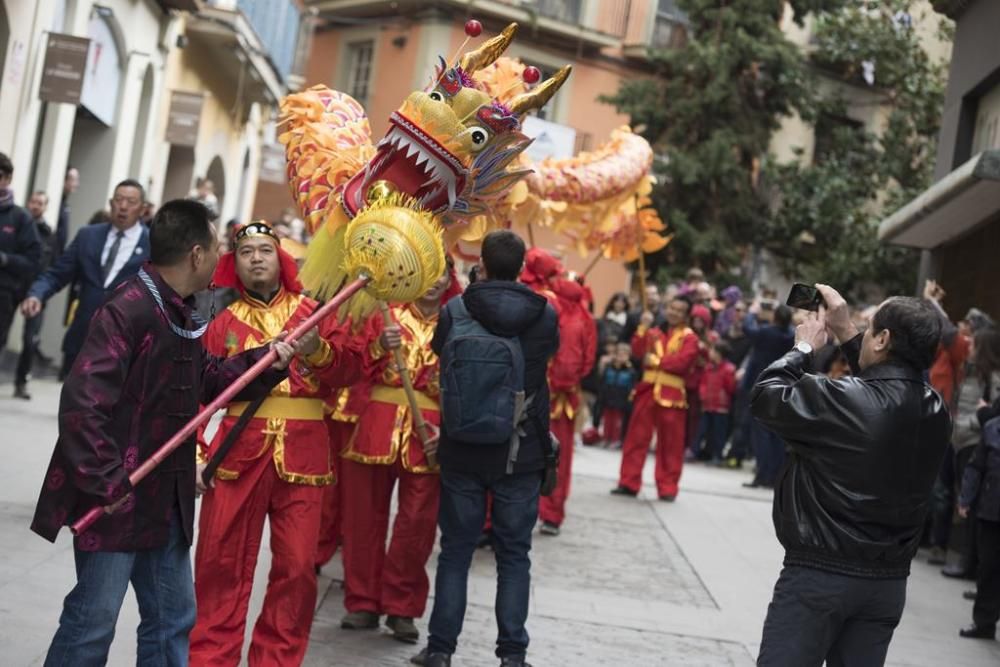 Celebració de l'any nou xinès a Manresa