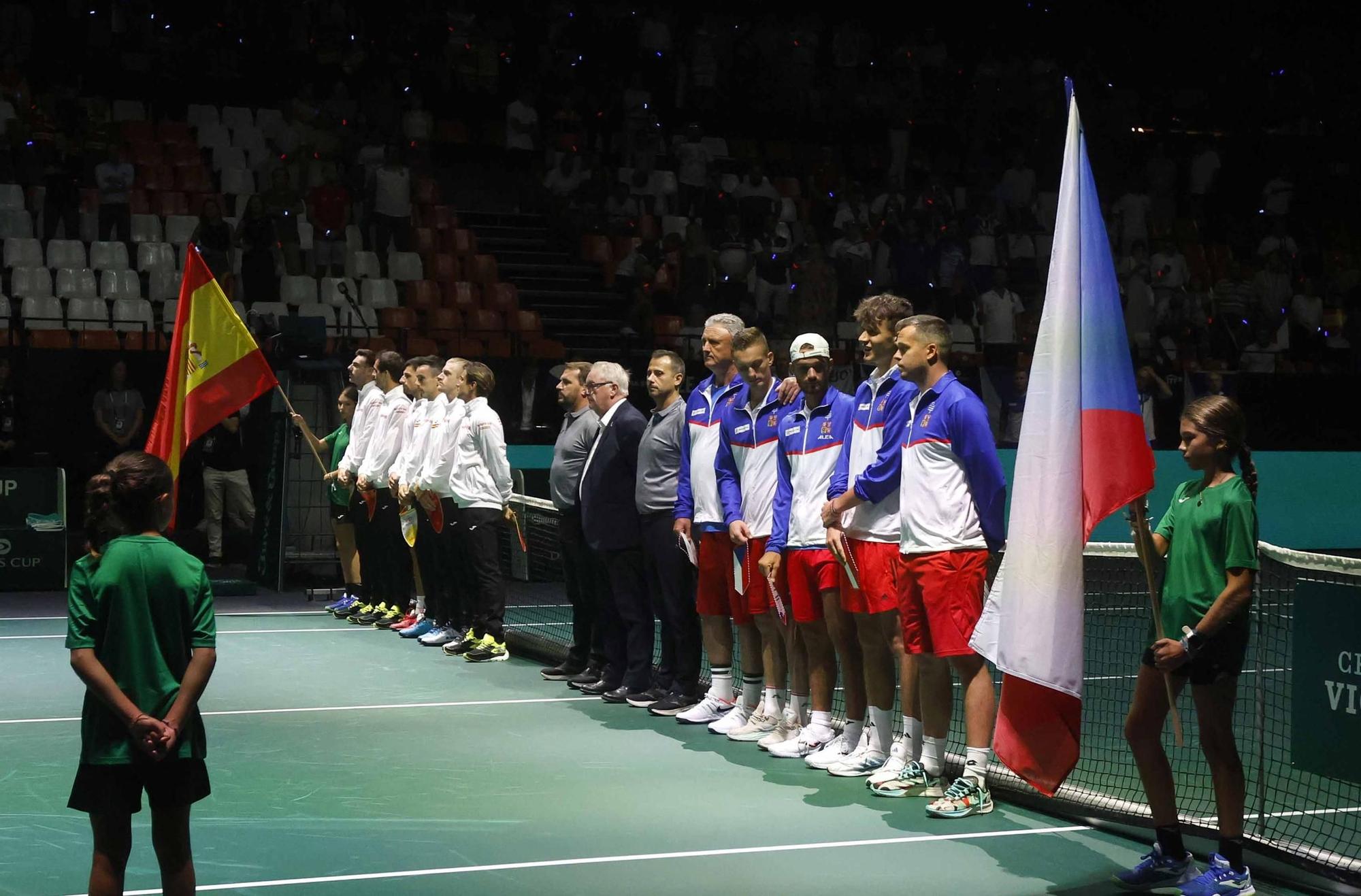 Segunda jornada de Copa Davis, ya con Djokovic entrenando en L´Alqueria