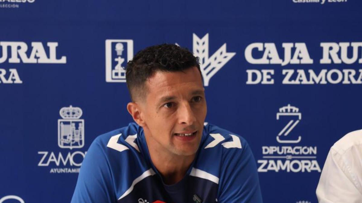 Saulo Hernández, entrenador del Caja Rural CB Zamora.