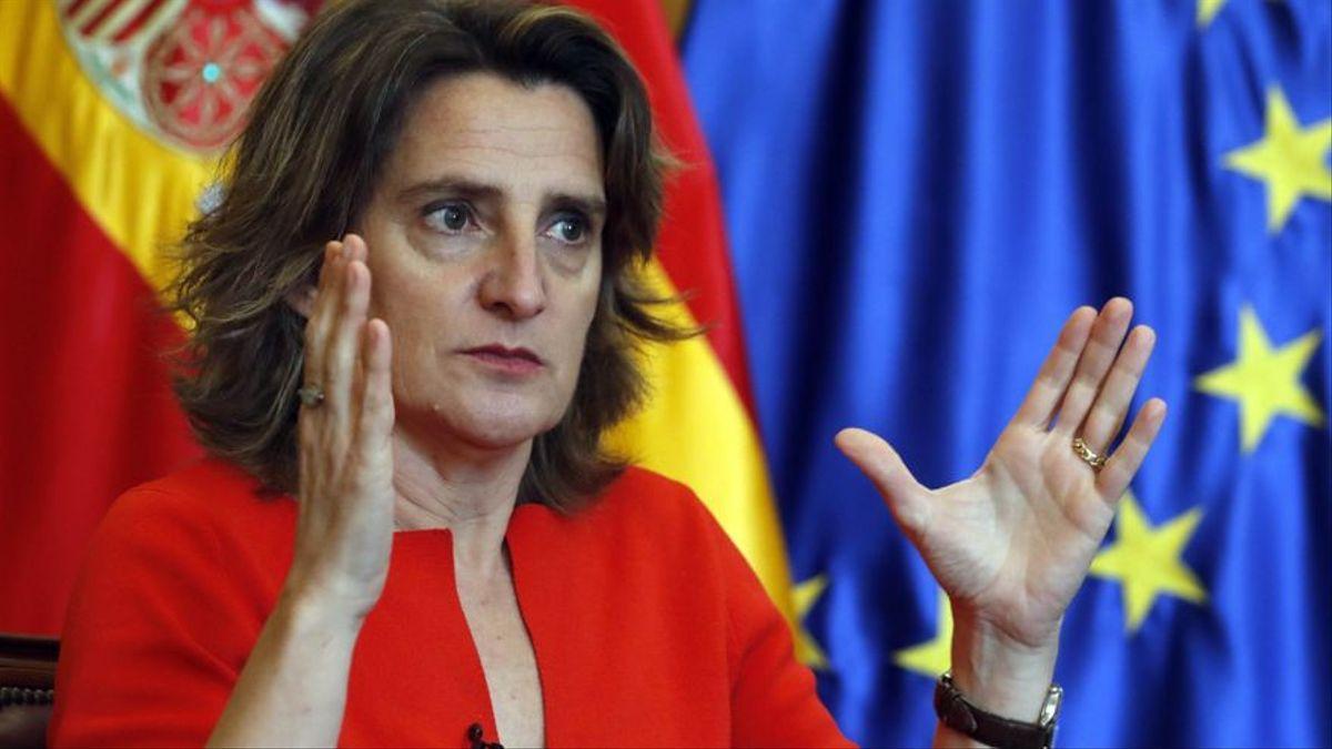 Teresa Ribera, ministra de Transición Ecológica cuando se aprobó la ley de Cambio Climático.
