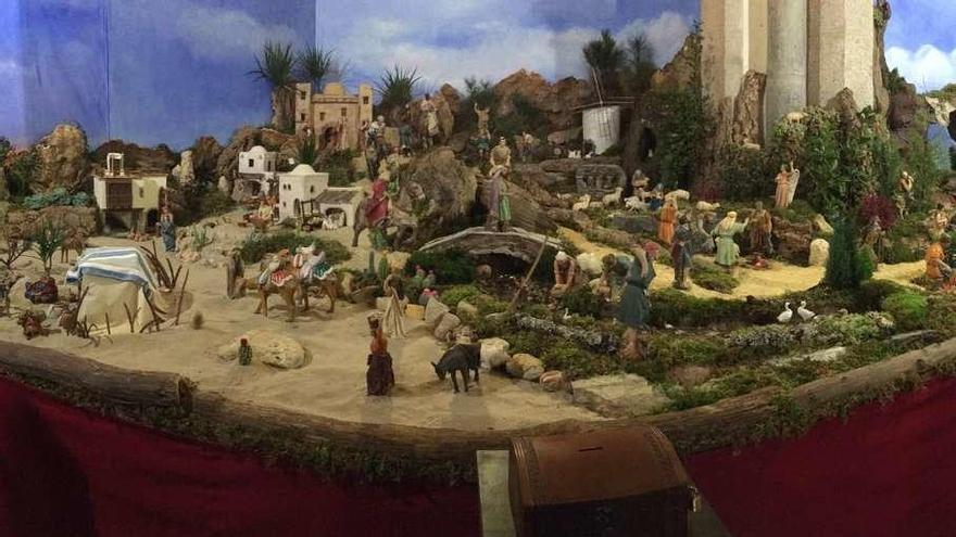 El Pampillo amplía el nacimiento de la iglesia de Castropol