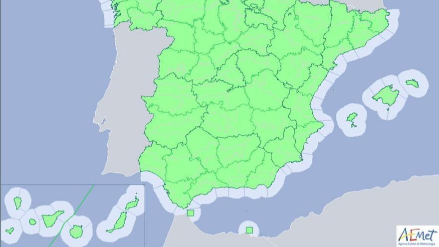 Las temperaturas oscilan entre los 13 y 32 en Extremadura