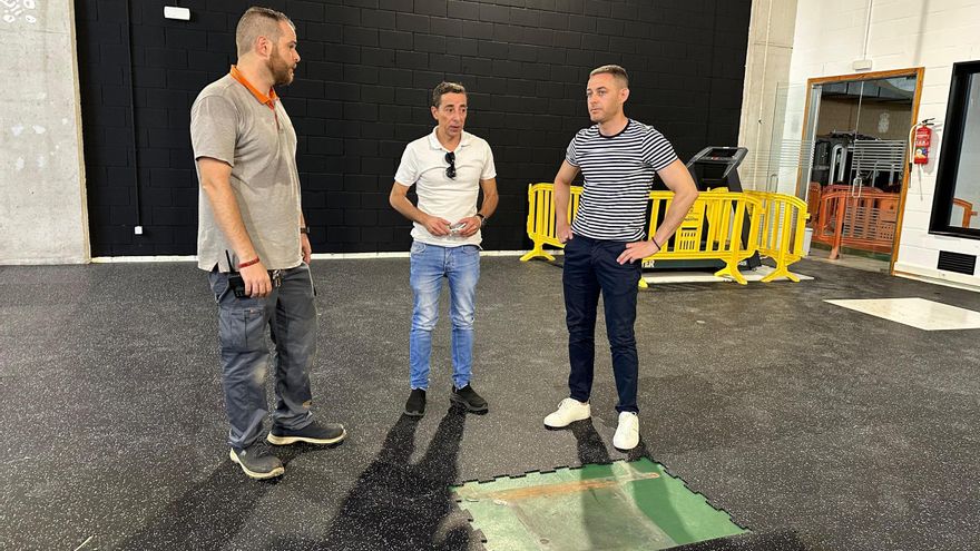 El Palacio de los Deportes de Murcia renueva su sala de musculación