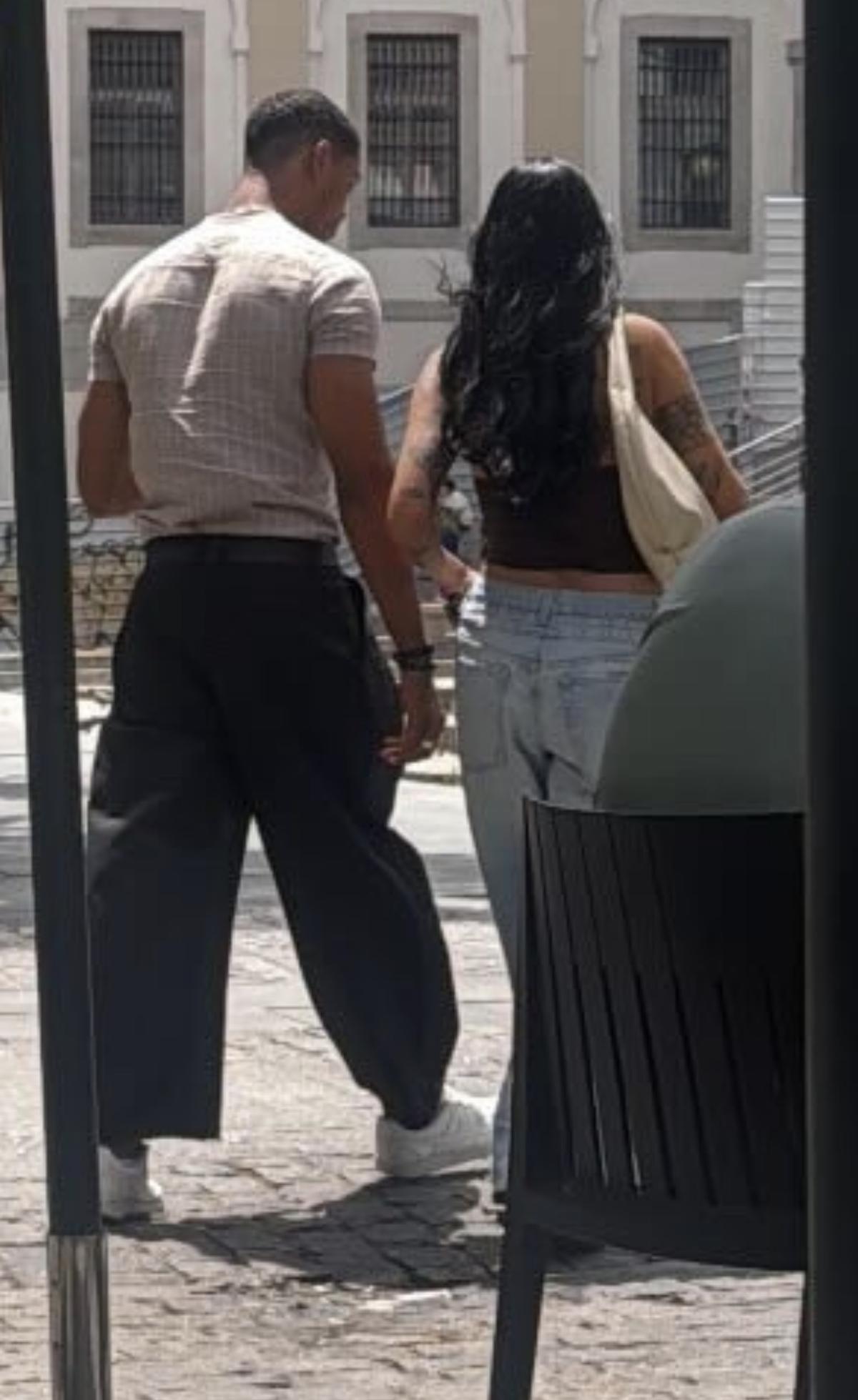 Naomi Asensi con su nuevo novio