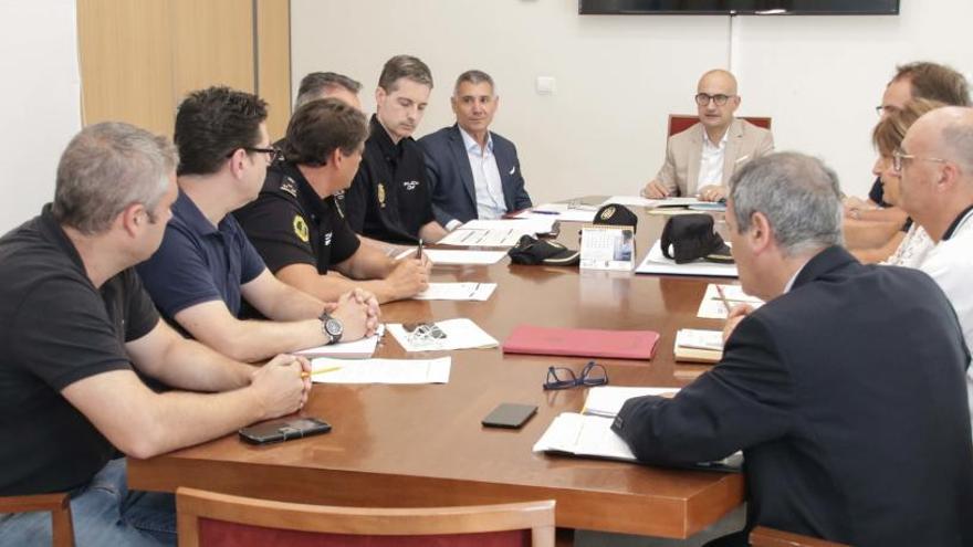 Reunión de la junta de seguridad.