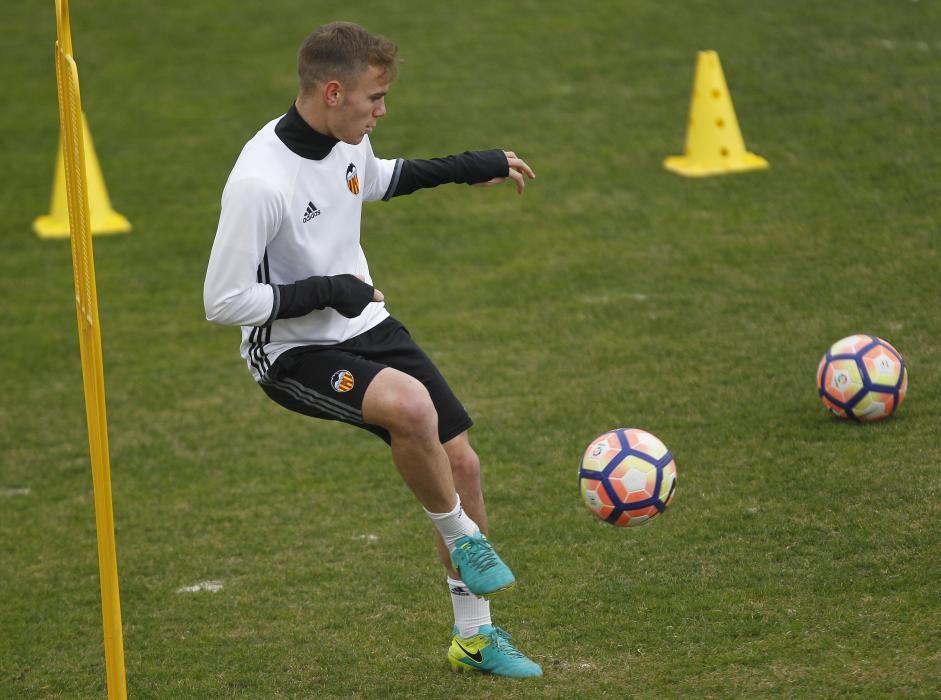 Entrenamiento del Valencia CF