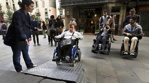 Alumnes de l’Escola d’Arquitectura examinen Ciutat Vella