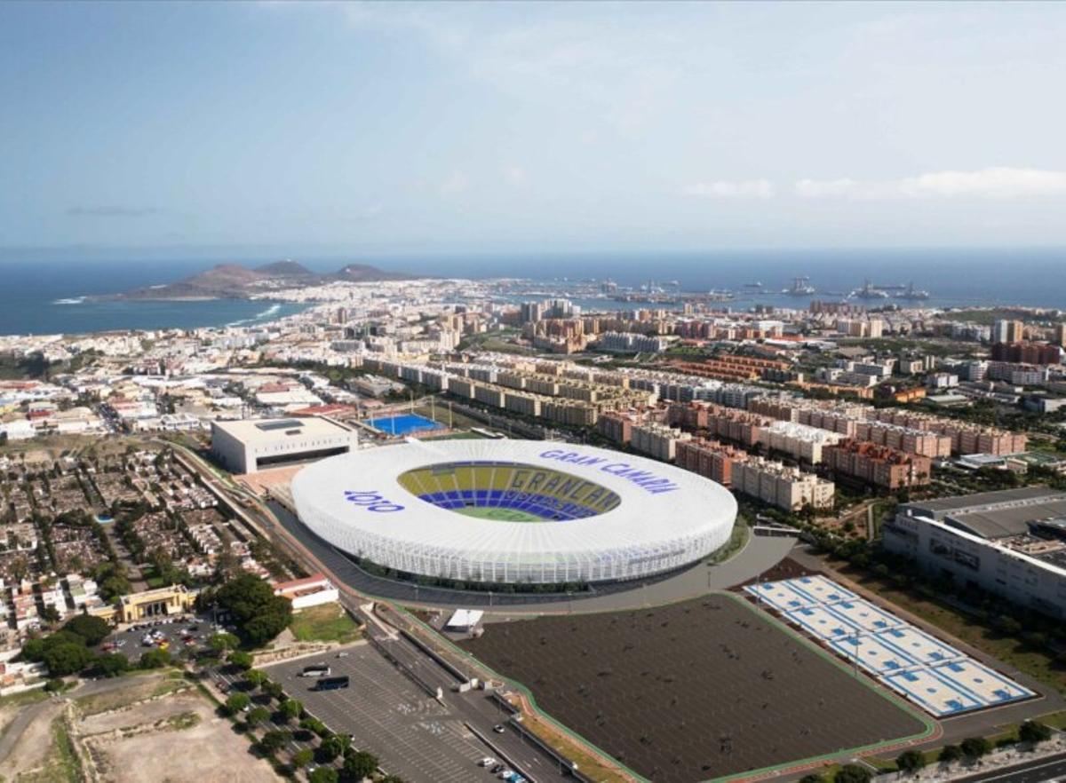 Futuro Estadio de Gran Canaria.