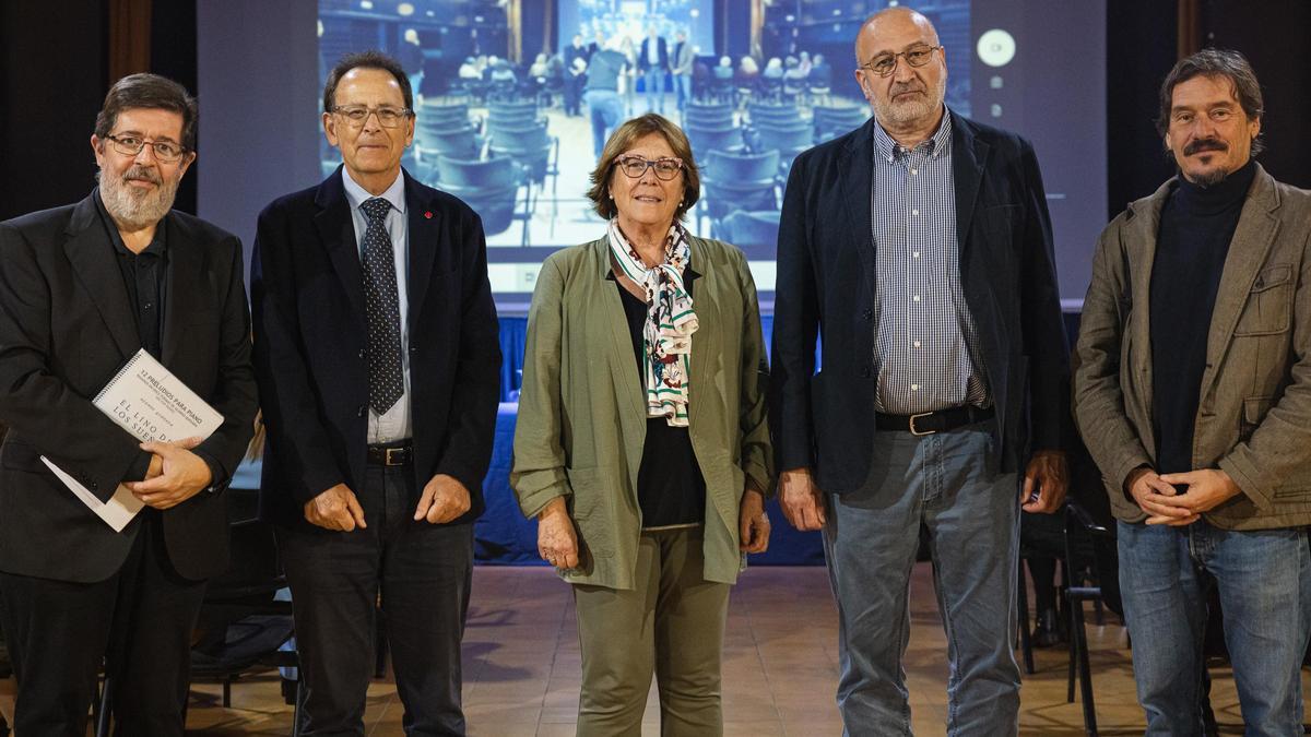 Homenaje Andrés Sánchez Robayna en Santa Brígida