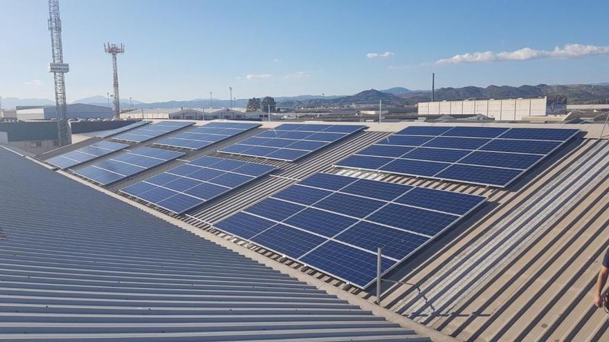 Una instalación de paneles solares.