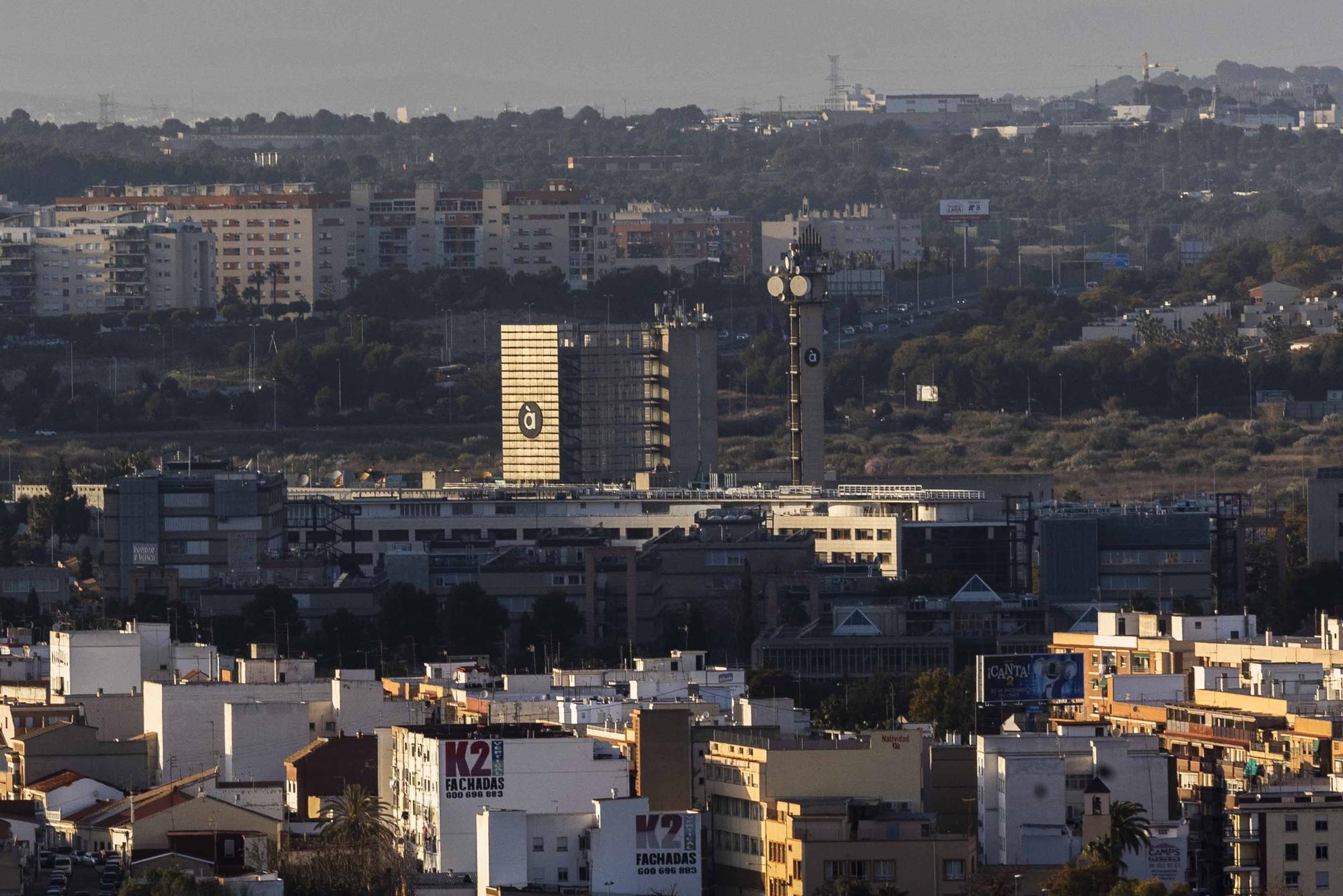 València a vista de pájaro (IV): desde el Eurostars Gran Valencia