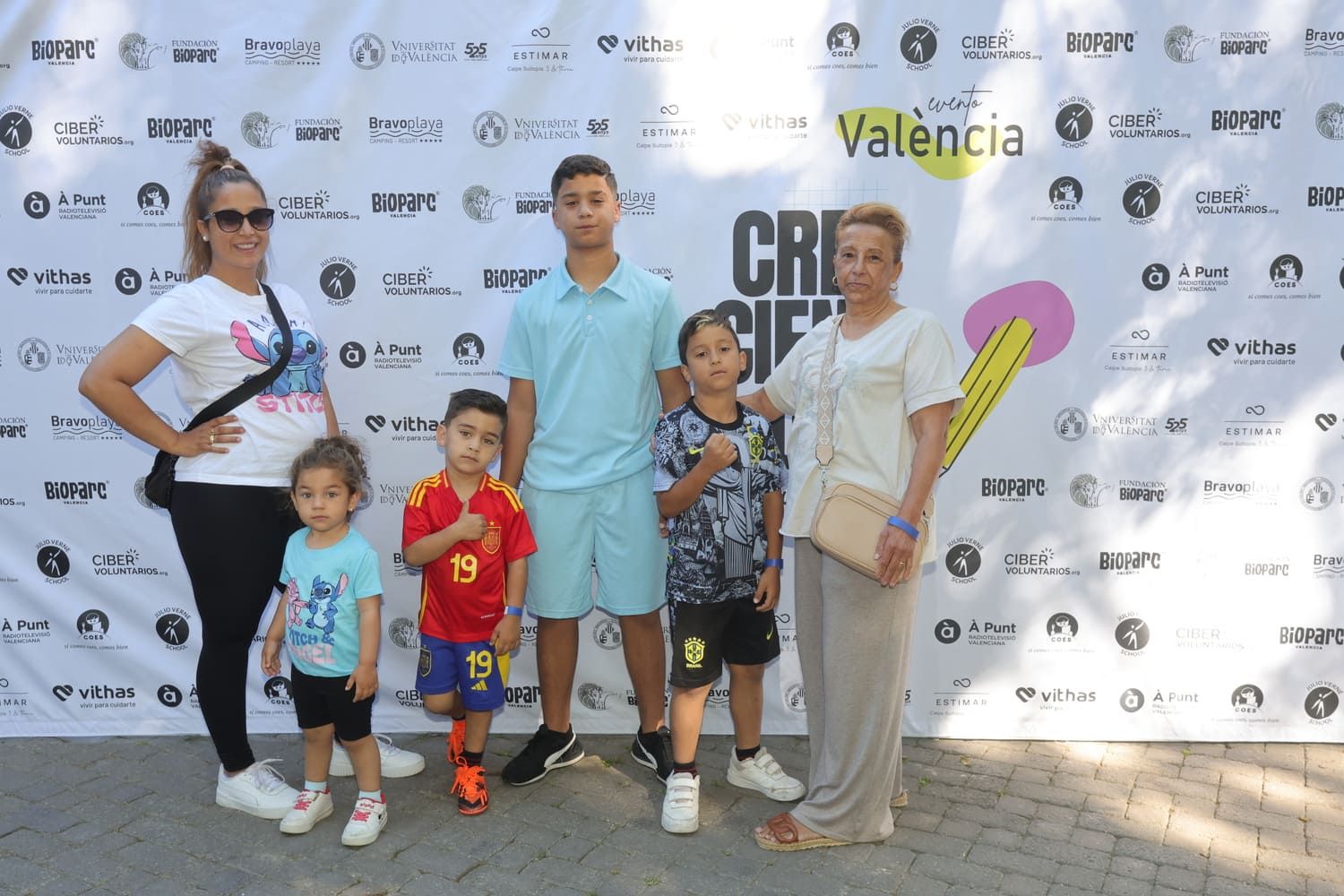 'Creciendo Juntos' en Bioparc València: photocall de todos los asistentes