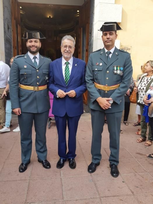 Celebración en Albal de la fiesta de la comandancia de la Guardia Civil de Alfafar.