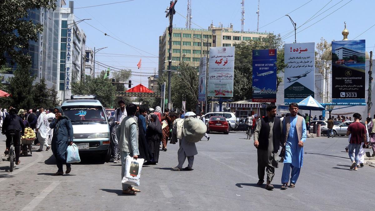 Población afgana en Kabul