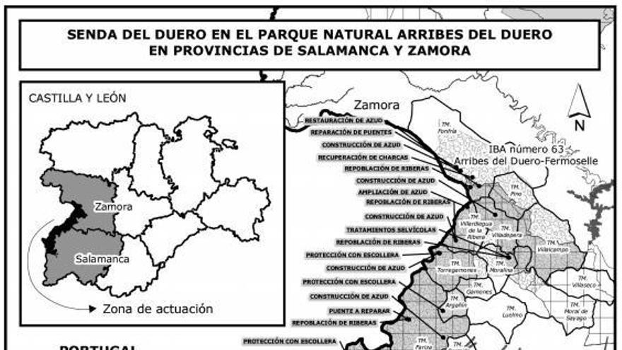Objetivo: mimar el ecosistema de Arribes