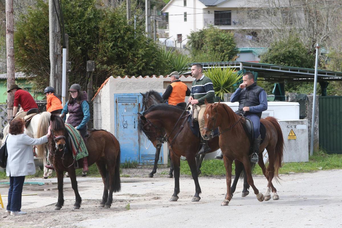 Participantes en la XIII Xuntaza Cabalar pola Costa