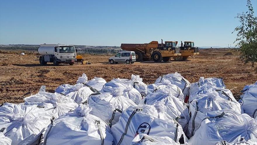 Comienzan los trabajos para sellar el vertedero de las Cuestas de Orinaza