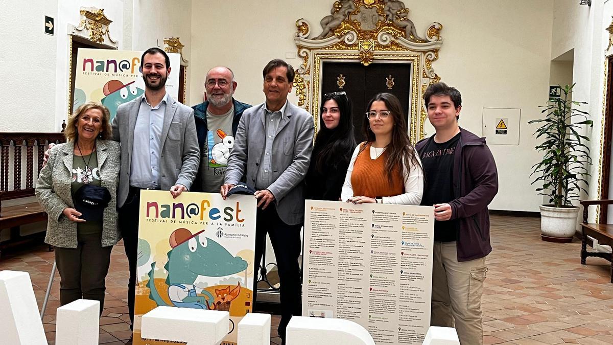 Presentación del Nan@fest 2025 en Alzira.