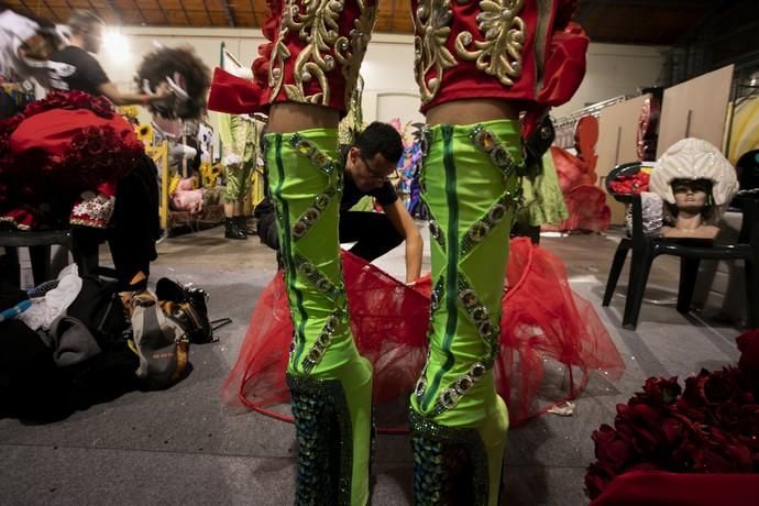 Las Palmas de Gran Canaria. Carnaval 2019. Backsta