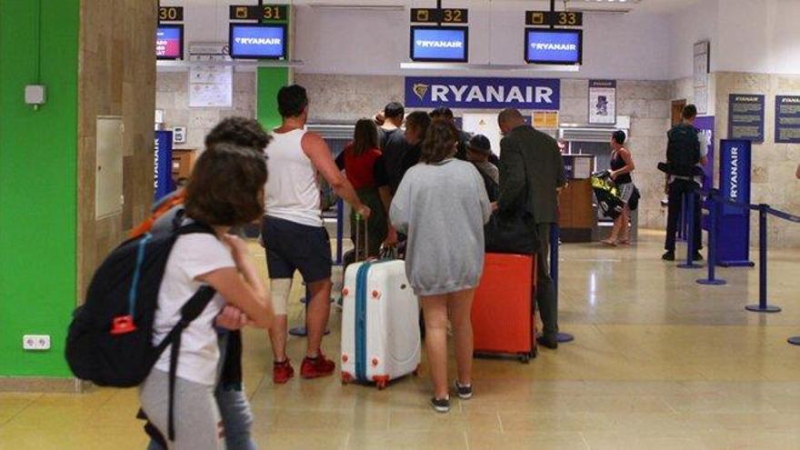 Normalidad en el segundo día de huelga de los tripulantes de Ryanair