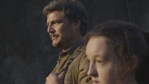 Pedro Pascal (Joel) y Bella Ramsey (Ellie) en ’The last of us’.