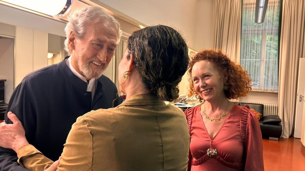 El músico Jordi Savall, en el Prinzregententheater de Múnich el día de la entrega del premio Ernst von Siemens