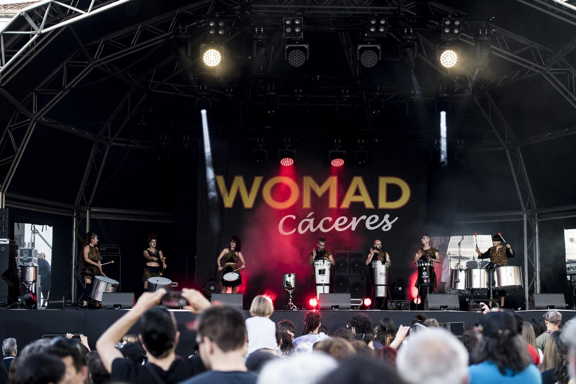 Vive el primer concierto de Womad en Cáceres