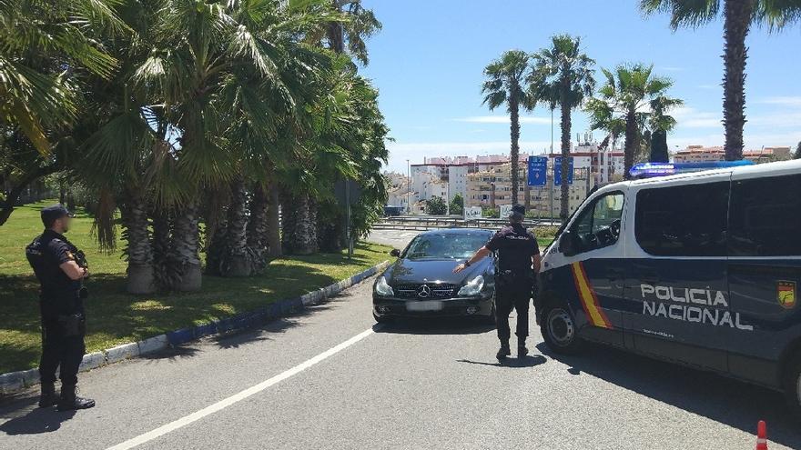 Un control policial.