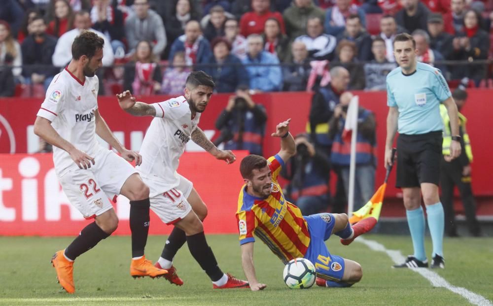 Sevilla - Valencia, en imágenes