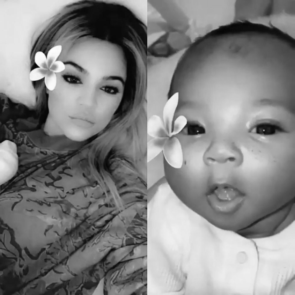Khloé Kardashian y su hija True Thompson