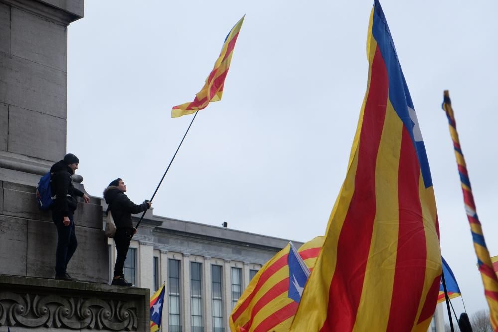 La manifestació de Brussel·les vista des de dins