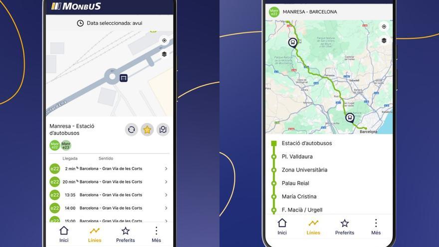Monbus publica els nous horaris de la línia Manresa-Barcelona: consulta'ls aquí