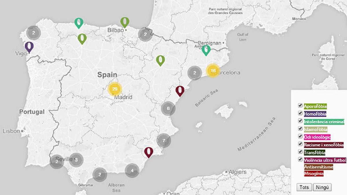 Mapa colaborativo para luchar contra el olvido de los crímenes de odio