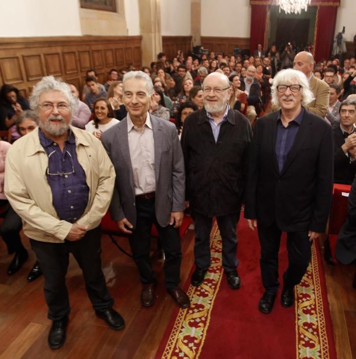 Les Luthiers en el paraninfo de la Universidad de Oviedo