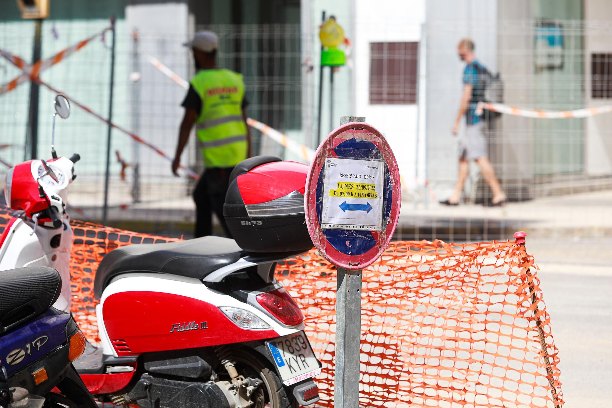 Avanzan los trabajos en la segunda fase de las obras de Isidor Macabich en Ibiza