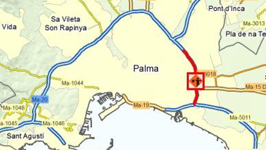 Ringautobahn von Palma de Mallorca wird nachts wegen Bauarbeiten gesperrt