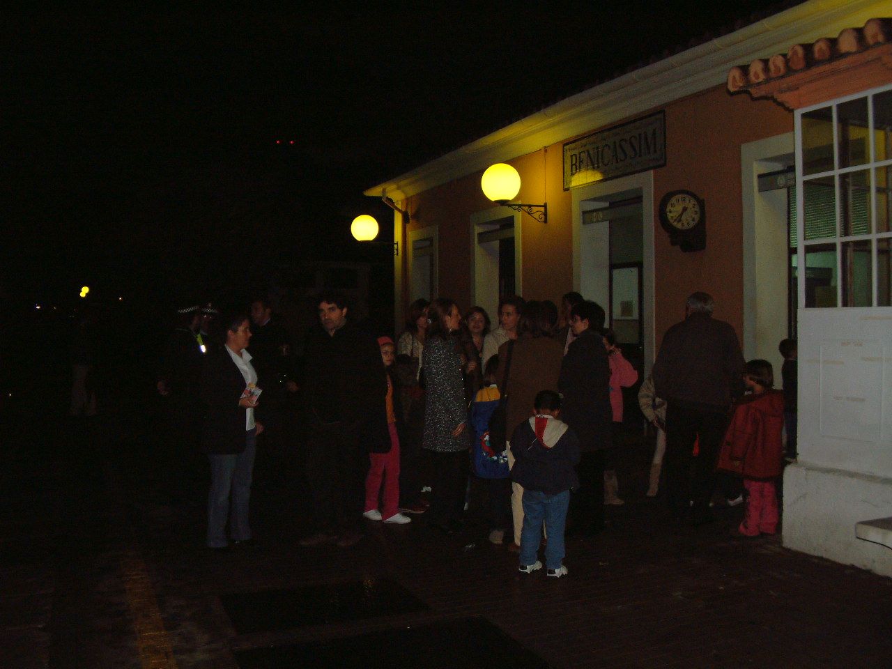 Así fue la fiesta de despedida al último tren que salió de la antigua estación de Benicàssim hace 20 años