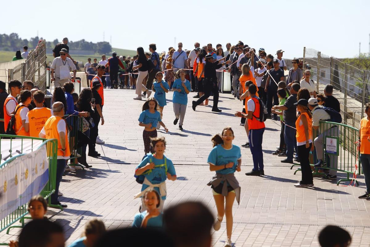 Carrera contra el acoso escolar.