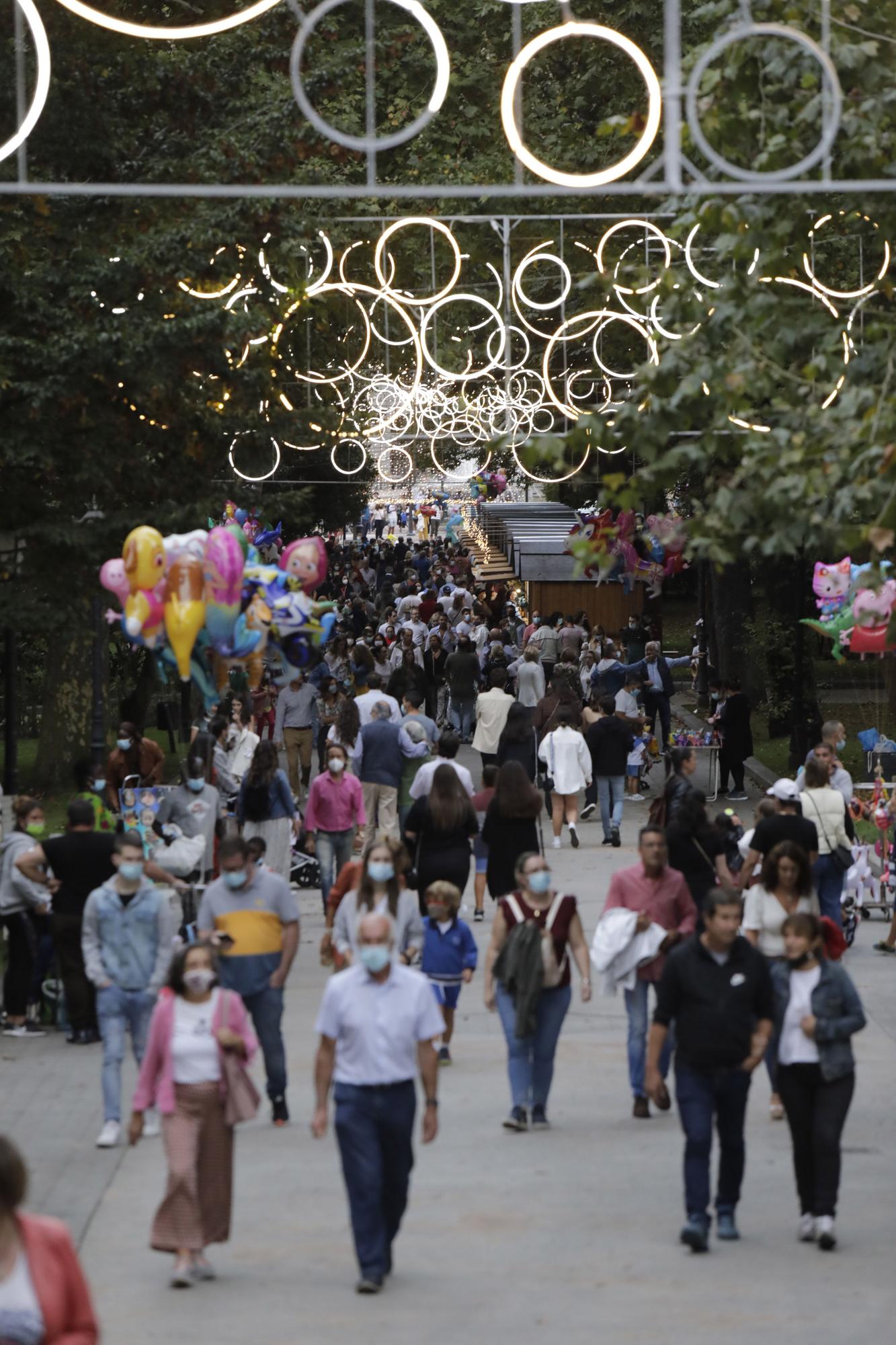 Ambiente en el primer día de San Mateo 2021