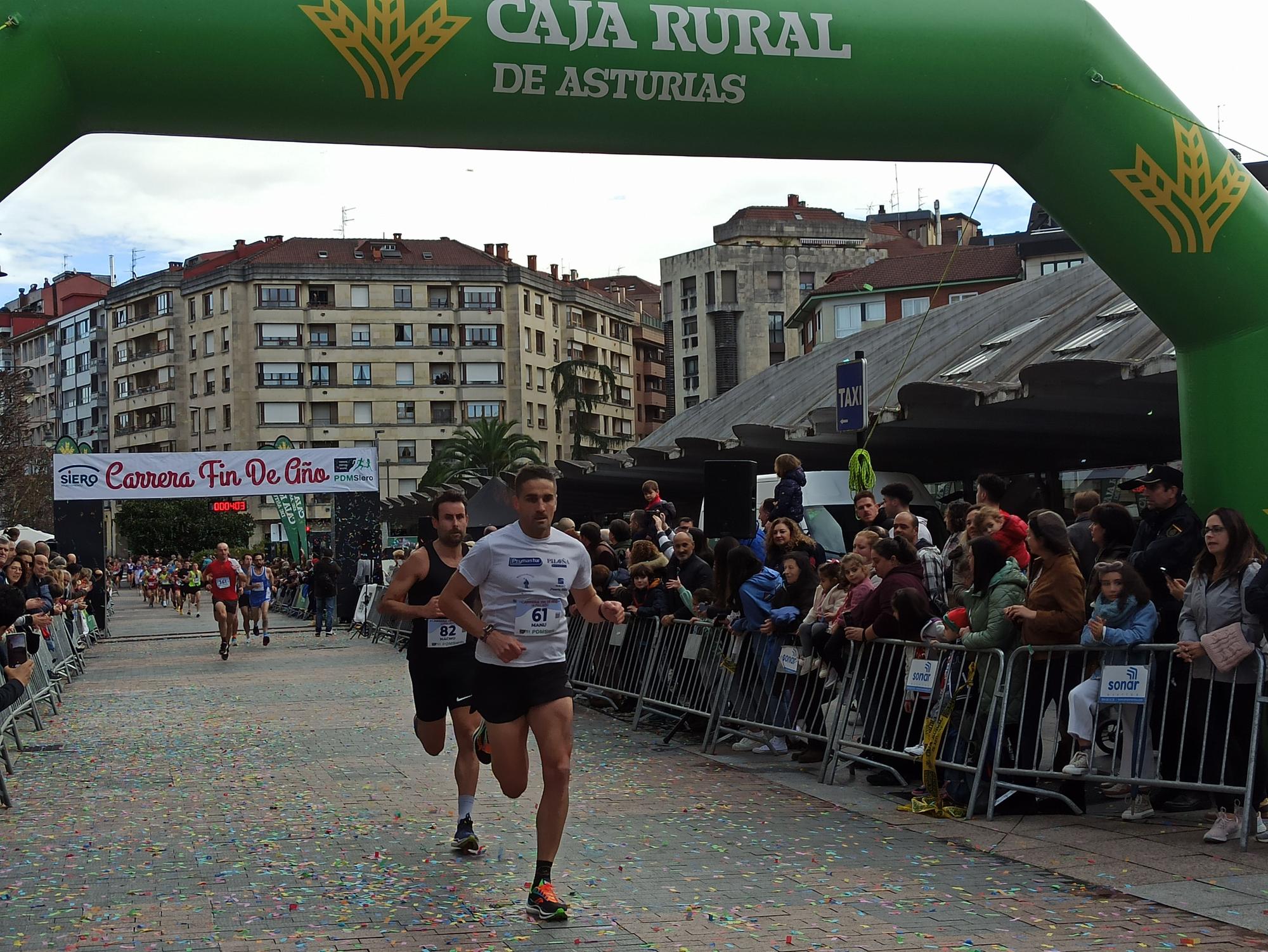 Casi 1.500 participantes disputan la carrera de Fin de Año de Pola de Siero