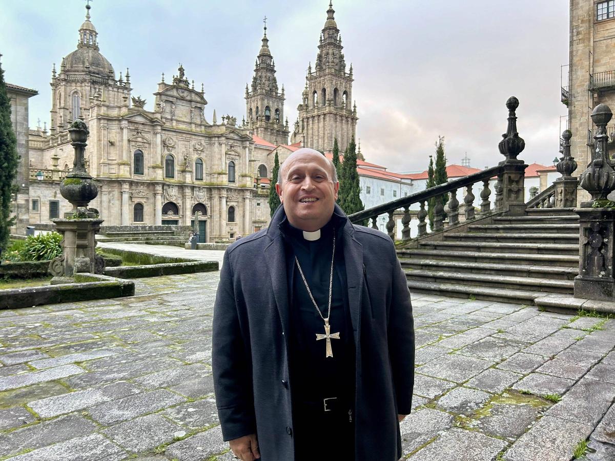 Monseñor Francisco Prieto, arzobispo de Santiago de Compostela