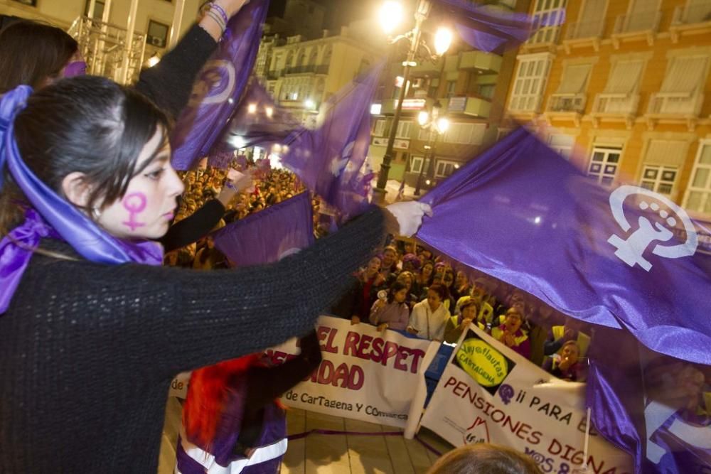 Manifestación del 8-M en Cartagena