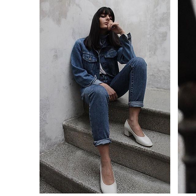 Los zapatos de tacón medio de María Bernad