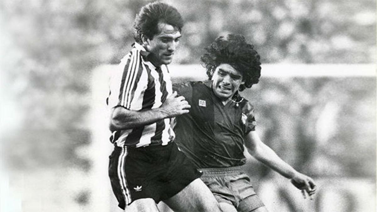 Se cumple 35 años de la grave lesión de Goikoetxea a Maradona