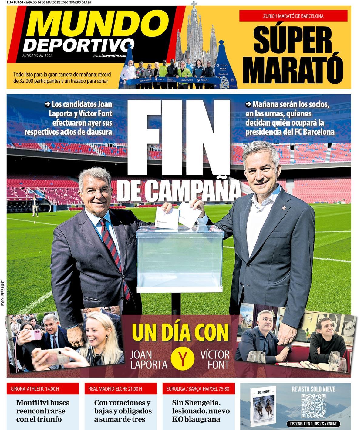 Las portadas de la prensa deportiva de hoy Las portadas de la prensa deportiva de hoy