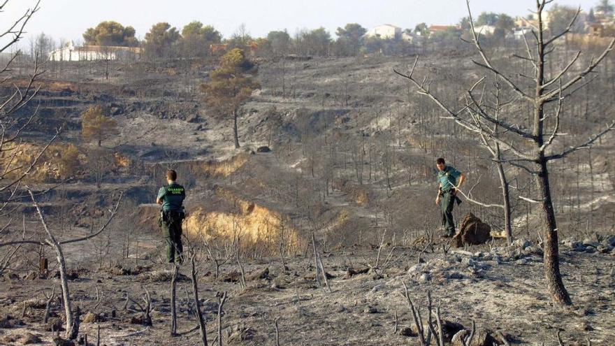 Controlados los incendios forestales de Xàbia y Bolulla tras calcinar 1.100 hectáreas